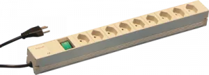 60110-454 SCHROFF Power Outlet Strips and Cable Drums
