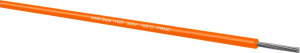 MPPE-switching strand, halogen free, UL-Style 11027, 0.09 mm², AWG 28/7, orange, outer Ø 0.85 mm