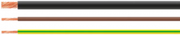 Polyolefine-switching strand, halogen free, H07Z-K, 1.5 mm², AWG 16, green/yellow, outer Ø 3.5 mm