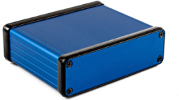 Aluminum enclosure, (L x W x H) 80 x 103 x 31 mm, blue, IP54, 1455L801BU
