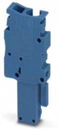 Plug, spring balancer connection, 0.08-4.0 mm², 1 pole, 24 A, 6 kV, blue, 3210790