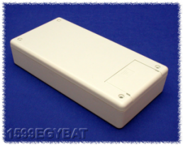 ABS handheld enclosure, (L x W x H) 170 x 85 x 34 mm, light gray (RAL 7035), IP54, 1599EGYBAT