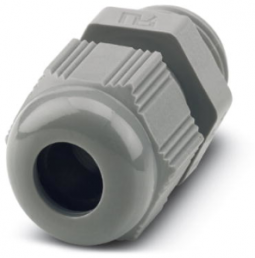 Cable gland, PG9, 19 mm, Clamping range 4 to 8 mm, IP68, silver gray, 1411141