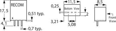 R-78B9.0-1.0 RECOM DC/DC Converters Image 2
