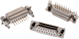 D-Sub connector, 37 pole, standard, straight, solder connection, 61803729321