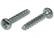 Pan head screw, PZ-Cross, Ø 3.5 mm, 10 mm, Galvanized steel