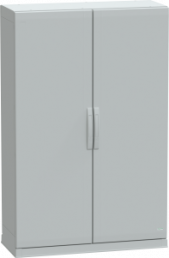 Control cabinet, (H x W x D) 1500 x 1000 x 420 mm, IP54, polyester, light gray, NSYPLAZ15104G