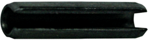 Slotted spring pin, DIN 1481/ISO 8752, D 2.0/D entry 2.4, L 8.0, d2 1.5, s 0.4 mm, spring steel