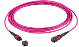 FO patch cable, MTP-F to MTP-F, 0.5 m, OM3, singlemode