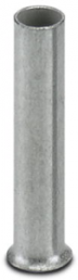 Uninsulated Wire end ferrule, 1.5 mm², 10 mm long, DIN 46228/1, silver, 3200276