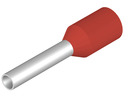 Insulated Wire end ferrule, 1.0 mm², 14 mm/8 mm long, red, 9004330000