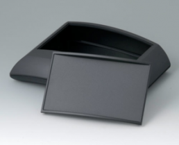ABS enclosure, (L x W x H) 150 x 200 x 54 mm, black (RAL 9005), IP40, B7020139