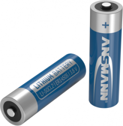 Lithium-Battery, 3.6 V, ER14505, AA, round cell