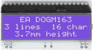 EA DOGM163B-A DISPLAY VISIONS LED-Modules