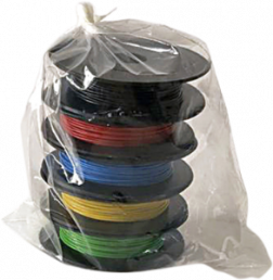PVC-stranded wires kit colors á 10 meter), Yv, 0.2 mm², outer Ø 1.1 mm