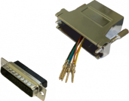 Adapter, D-Sub plug, 25 pole to RJ45 socket, 10121135
