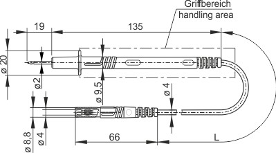 PL 2700 S SW Hirschmann Test & Measurement Test Leads Image 2