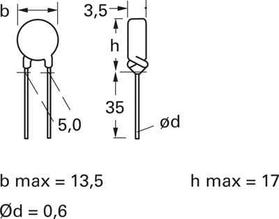 B59955C0160A070 TDK (EPCOS) PTC Thermistors