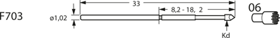 F07506B120G150 Feinmetall Contact Probes Image 3