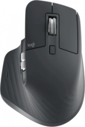Mouse MX Master 3S, Wireless, Bolt, Bluetooth,graphite, Laser, Darkfield, 200-8000 dpi, Akku