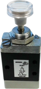Steel slide valve