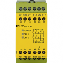 Monitoring relays, safety switching device, 3 Form A (N/O) + 1 Form B (N/C), 8 A, 24 V (DC), 230 V (AC), 774318