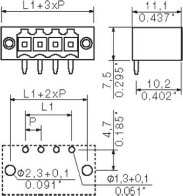 1619910000 Weidmüller PCB Connection Systems Image 3