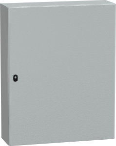 Door, (H x W x D) 1000 x 800 x 250 mm, IP66, steel, light gray, NSYS3D10825P