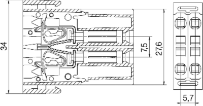 1730130000 Weidmüller Contact Inserts Image 2