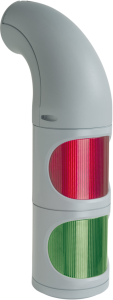 LED permanent light, Ø 85 mm, green/red, 115-230 VAC, IP65