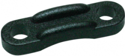 Strain relief clamp, polyamide, (L x W) 23 x 7 mm