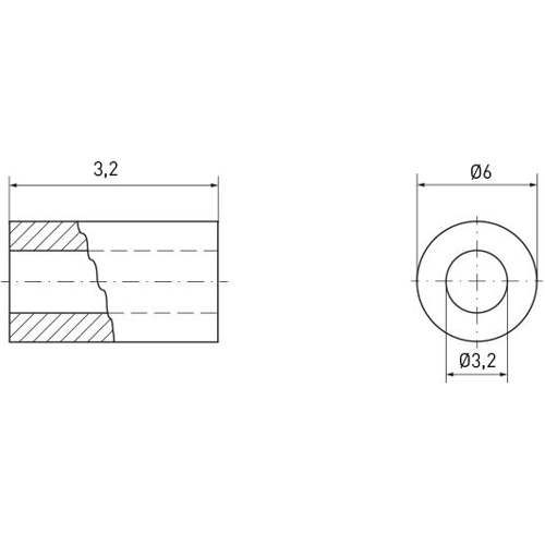 005.53.032 Ettinger Spacer Bolts Image 2