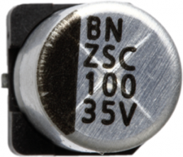 Electrolytic capacitor, 470 µF, 25 V (DC), ±20 %, SMD, Ø 10 mm