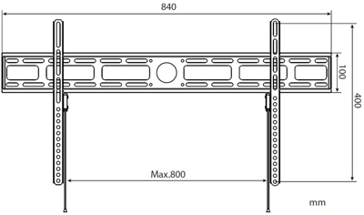 ICA-PLB-840 EFB-Elektronik Monitor mount Image 2