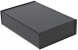 Aluminum enclosure, (L x W x H) 280 x 191 x 68 mm, black (RAL 9005), IP65, 1457U2801BK