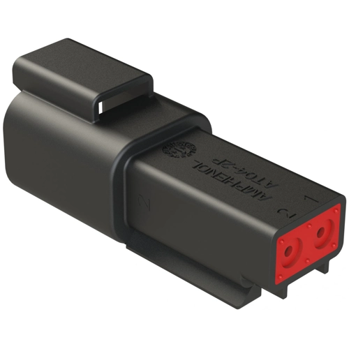 AT04-2P-BLK Amphenol Accessories for Industrial Connectors Image 2