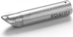 Soldering tip, pencil point, Ø 9.8 mm, (T x L x W) 17 x 50 x 17 mm, 0832LDLF/SB