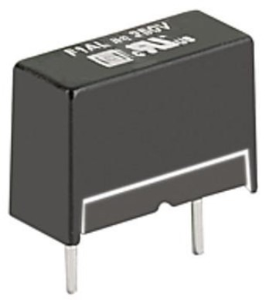 Micro fuse 11.5 x 5 mm, 1 A, F, 250 V (DC), 250 V (AC), 100 A breaking capacity, 7100.1065.13