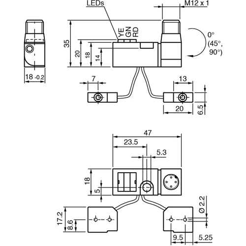 904157 PEPPERL+FUCHS Proximity Switches, Reed switches Image 2