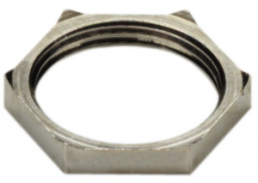 Counter nut, M63, 70 mm, silver, 1777680000