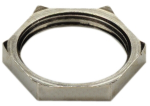 Counter nut, PG29, 41 mm, silver, 1718960000
