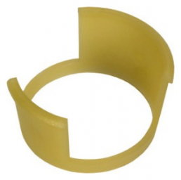 Snap ring, yellow for M23 round connector, 09151009302