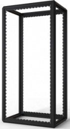 38 U cabinet rack, (H x W x D) 1800 x 600 x 900 mm, steel, black gray, 20630-093