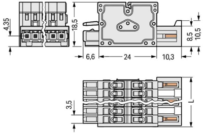 734-364 WAGO PCB Connection Systems Image 2