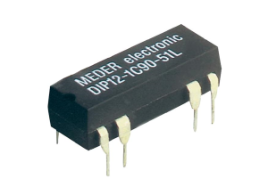 Reed relay, 3 V·A, Changeover, 0.25 A