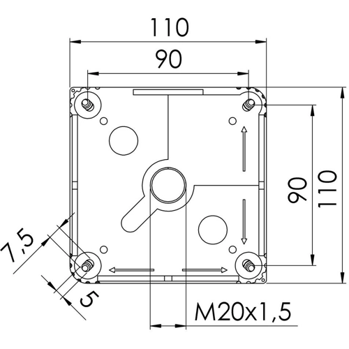 10060533 WISKA Flush-mounted Boxes, Junction Boxes Image 2