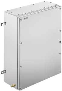 Stainless steel enclosure, (L x W x H) 150 x 450 x 620 mm, silver (RAL 7035), IP66/IP67, 1195310001