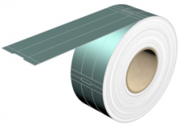 Polypropylene Label, (L x W) 108.8 x 13 mm, turquoise, Roll with 500 pcs