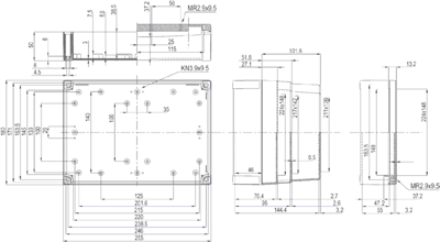 6011929 Fibox GmbH General Purpose Enclosures