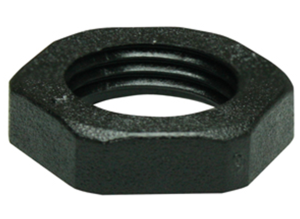 Counter nut, PG7, 19 mm, black, 3207BH